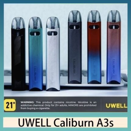 UWELL Caliburn A3S咖哩棒A3S POD電子煙主機官網評價說明書