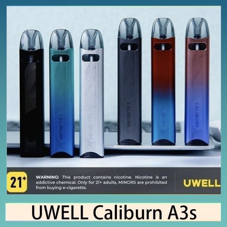 UWELL CALIBURN A3s UWELL Caliburn A3S咖哩棒A3S POD電子煙主機官網評價說明書