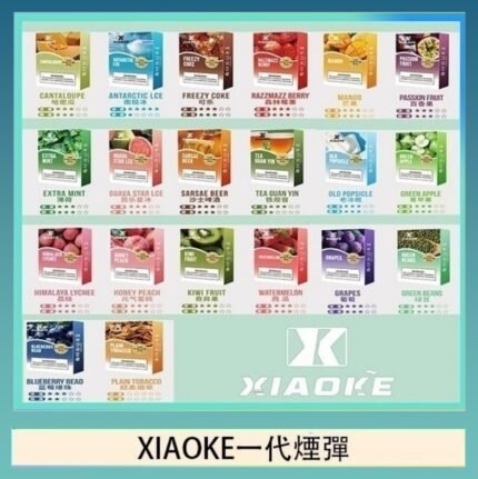 XIAOKE梟客煙彈一代電子菸彈3顆入適配一代主機